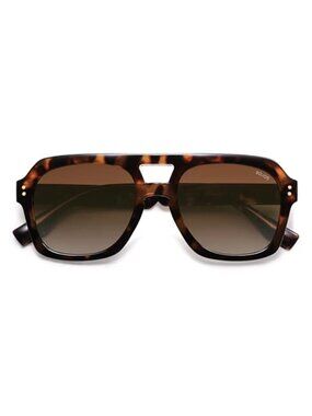 Retro Aviator Sunglasses Polarized Square Oversized UV400 Men Women Shades